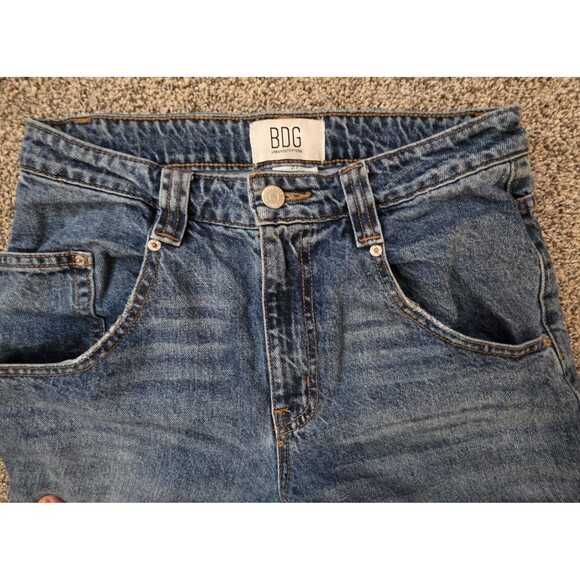 BDG Urban Outfitters Jeans Size 27 High Rise Carpenter Utility Y2K Blue - Picture 8 of 16